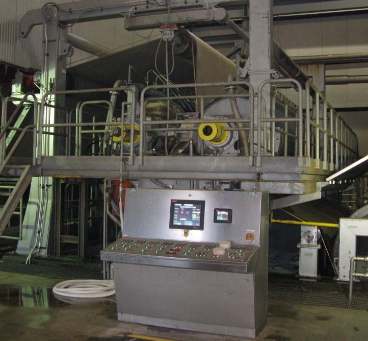 fluting-size-press fluting size press