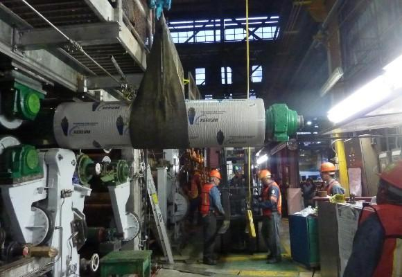 ricostruzione sezione presse cartiere